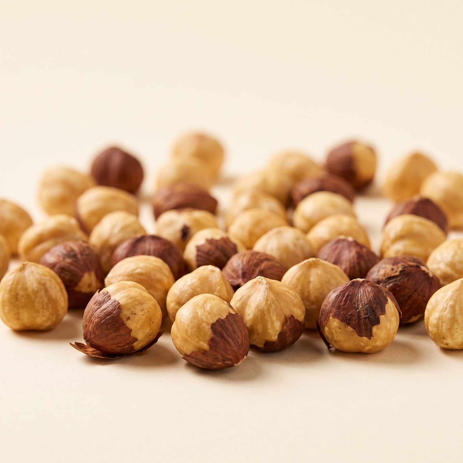 Roasted kernels, studio product illustration