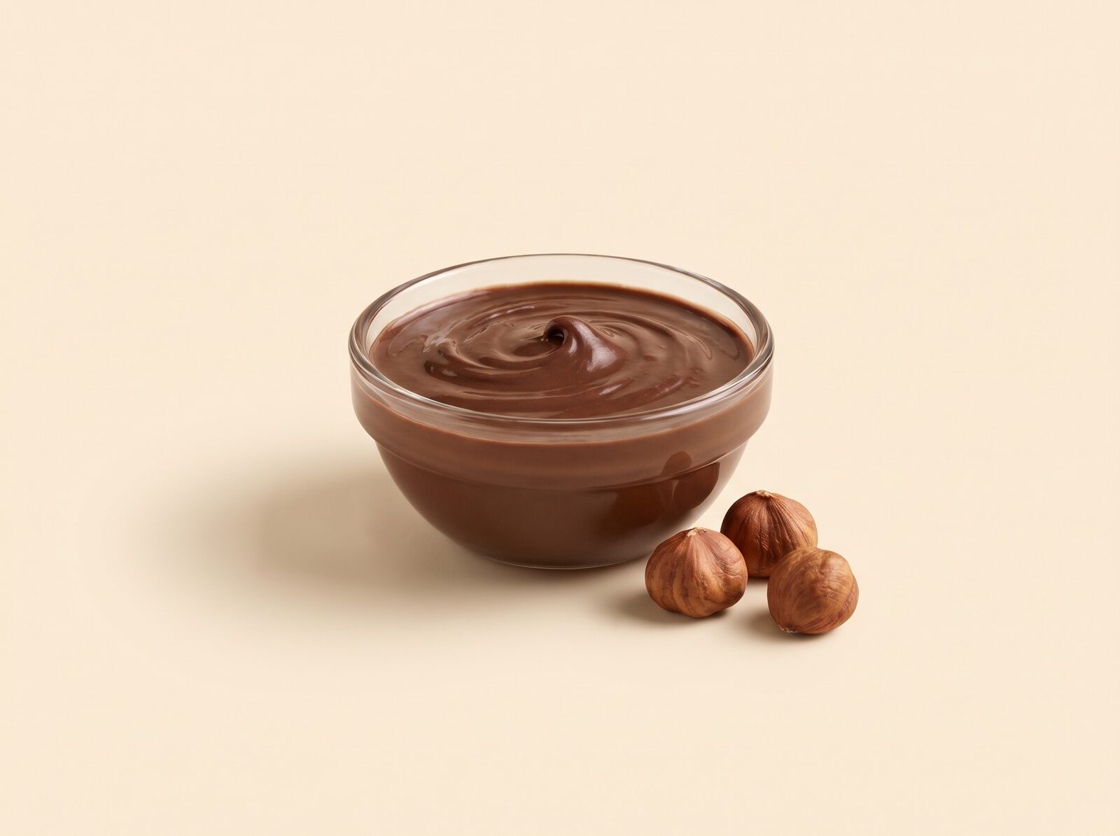Chocolate spread, studio product illustration